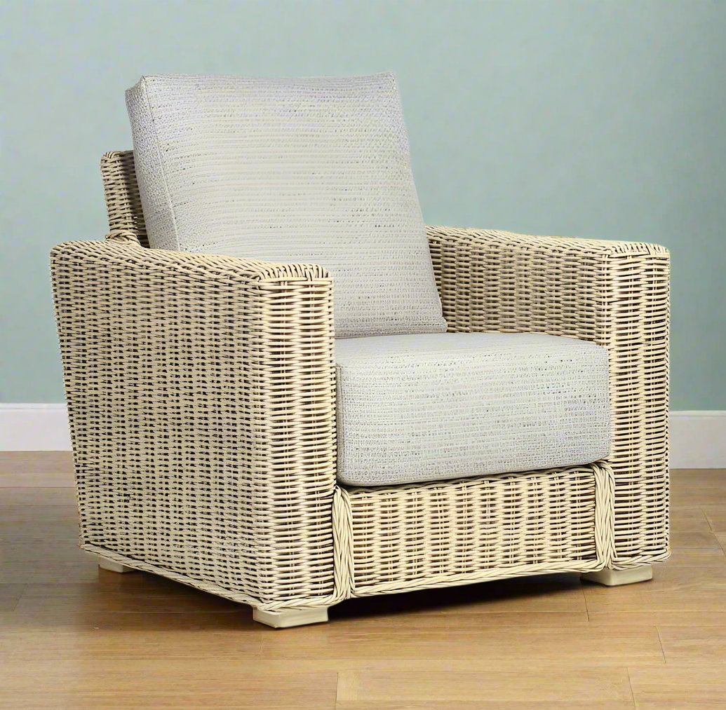 Cane and Wicker Conservatory Chair