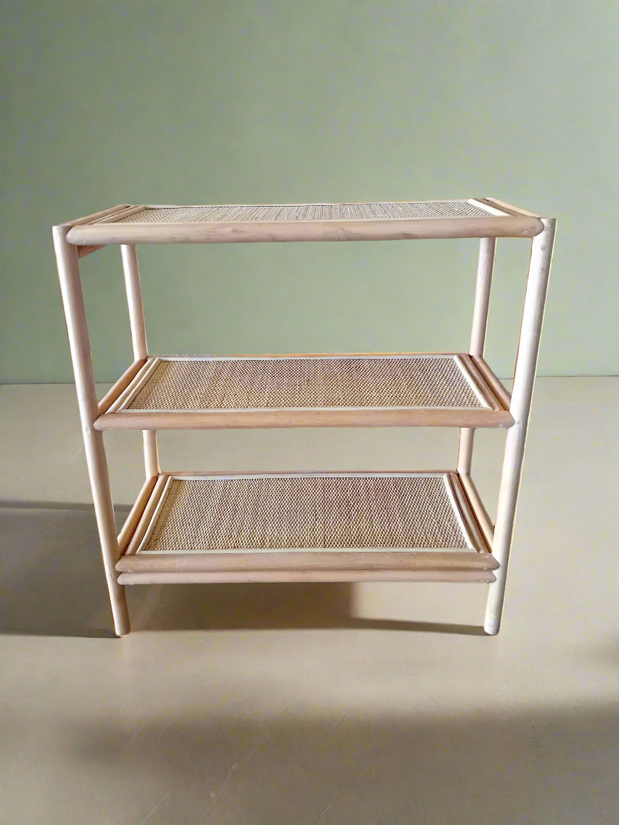 Cane Conservatory Shelf Unit