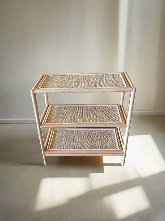 Cane Conservatory Shelf Unit
