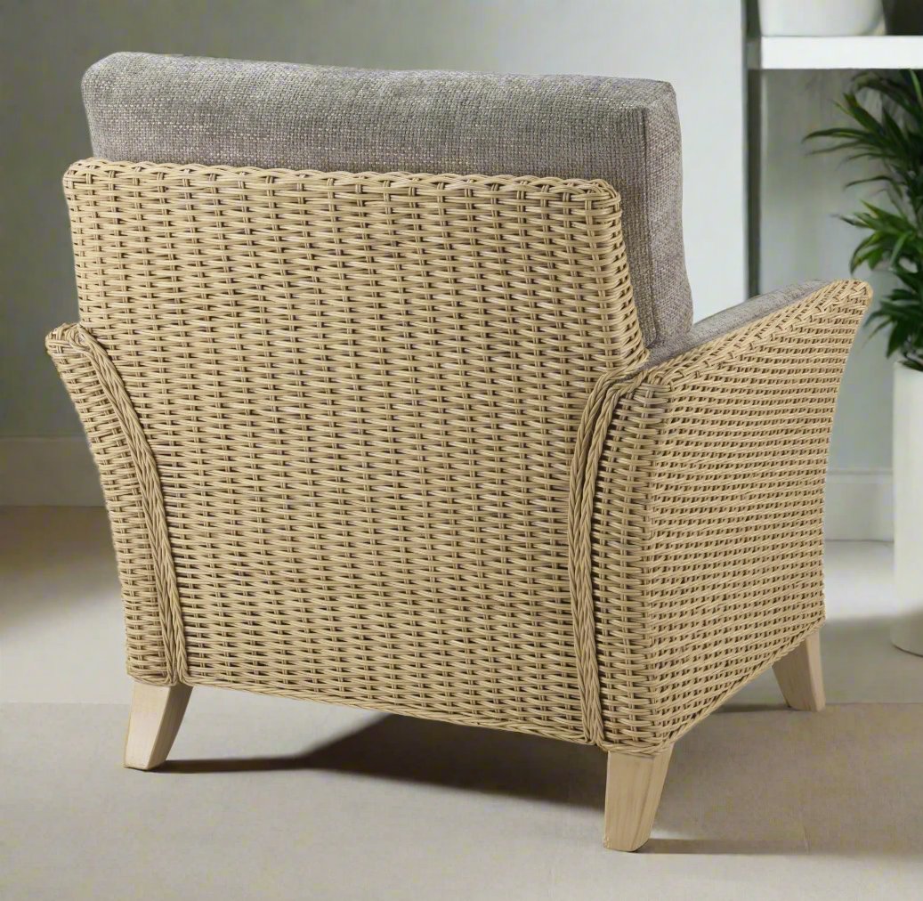 Sao Paulo Cane Conservatory Chair. Back.
