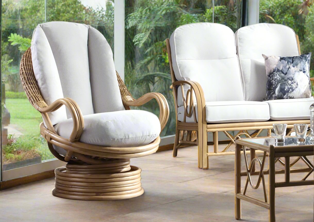 Cane Conservatory Furniture.