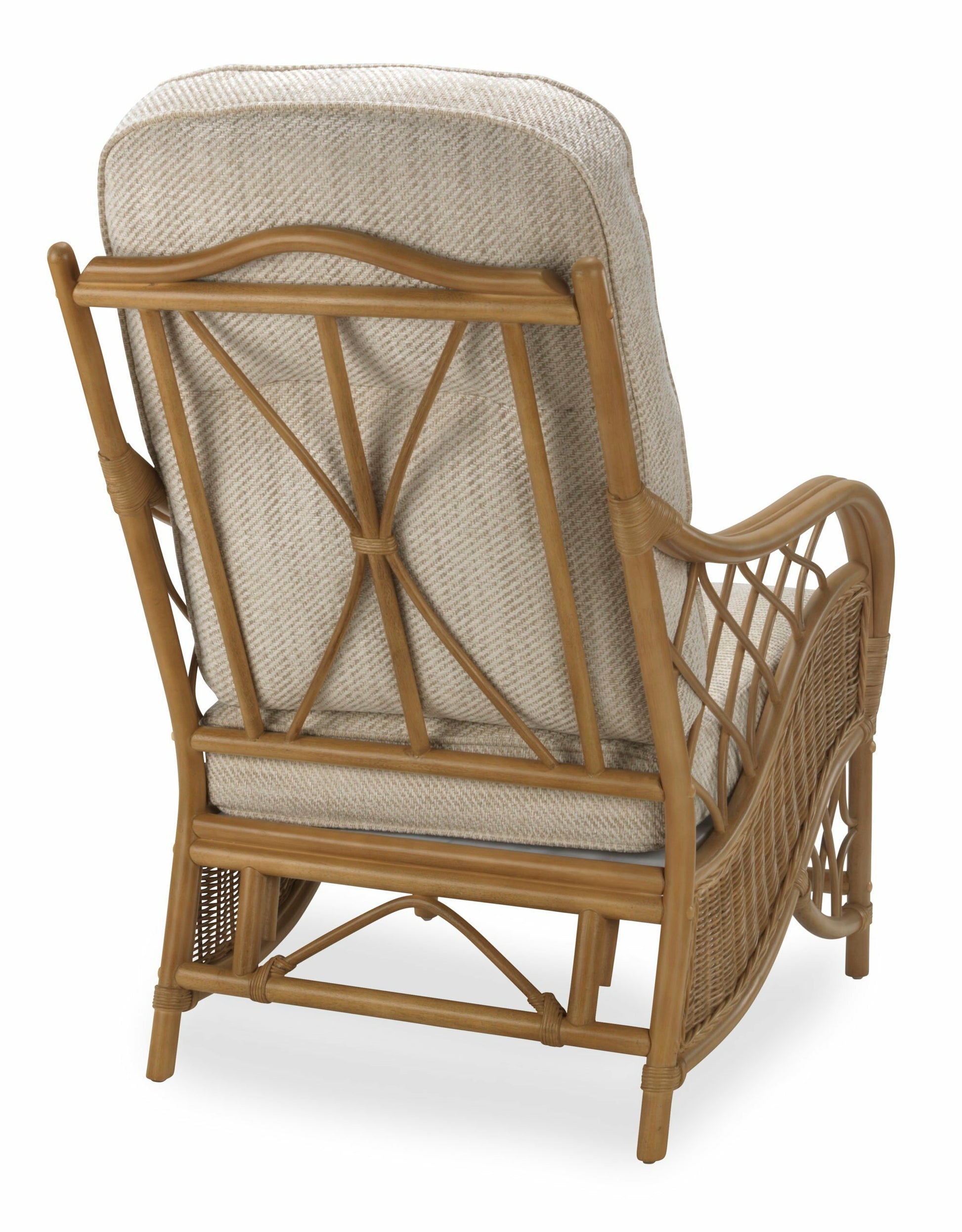 Bernado Cane Conservatory Chair. Back.