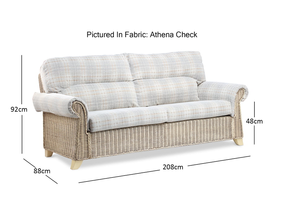 Cane Conservatory Sofa