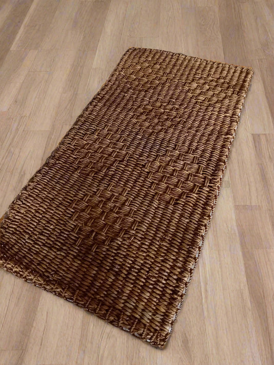 Diamond wicker mat